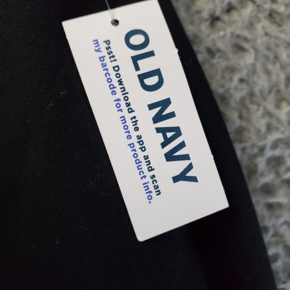 Old Navy Pants Womens 14 Black High-Rise Pixie Flare Full-Length *NWT* - Picture 2 of 12